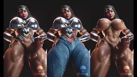 Wonder Woman Swing - Pinup [NinNinja][4K60FPS]