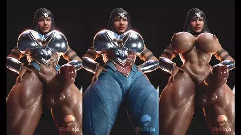 Wonder Woman Swing - Pinup [NinNinja][4K60FPS]