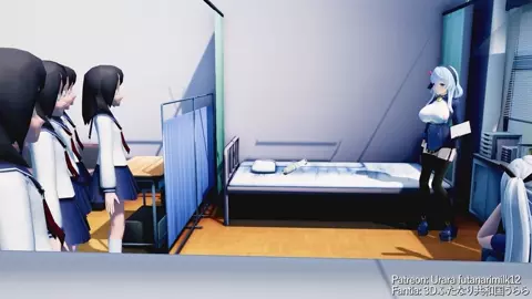 (Full/English Subtitles) Futanari Girl undergoes embarrassing medical checkup (part1)