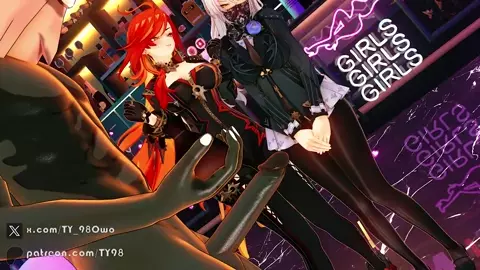 Yixuan & Mavuika x Hilichurls Gangbang (sound)