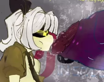 J Chokes On Cyn's Enourmous Futanari Cock! (u_nkno3nGrounds)