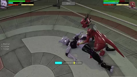 HR2 Furry: Kobold vs MewTwo