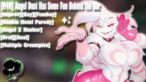 [M4M] Angel Dust Has Some Fun Behind The Bar