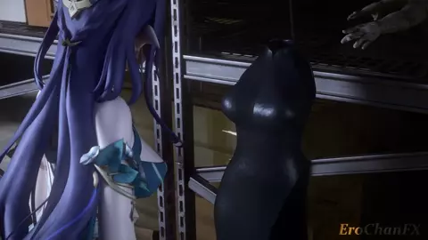 Genshin Lauma tentacled