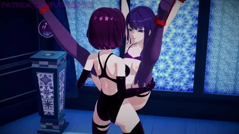 Pixie fucks Raiden Shogun – PuddingPixie