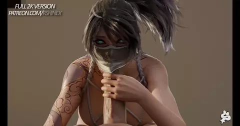Akali deepthroat
