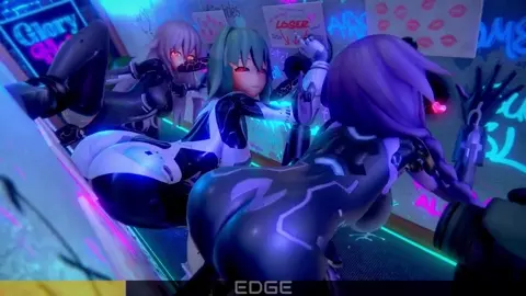 EDGING CHALLENGE - TAIHO1944 HYPERDIMENSION NEPTUNIA [PMV]