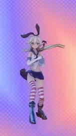 Shimakaze's 4 kicks [MMD R15] Obe
