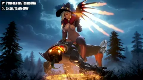 Witch Mercy X Reaper Halloween 2024 Part 2