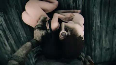 A pair of decorative pigs