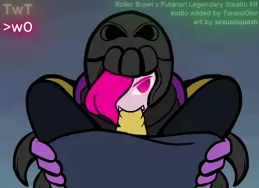 Roller Brawl sucks Futa Legendary Stealth Elf (Skylanders)