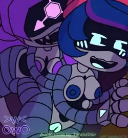 Uzi x Rebecca Futanari (Murder Drones)