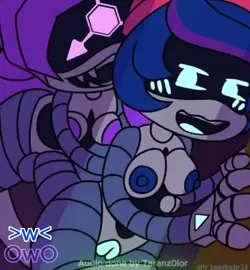 Uzi x Rebecca Futanari (Murder Drones)