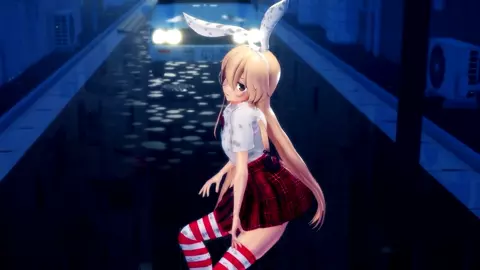 Shimakaze - Volume Up [MMD R18] Hamselvish