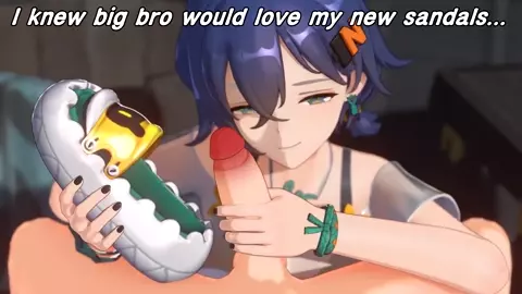 (DUBBED) Belle's Sandal Onahole