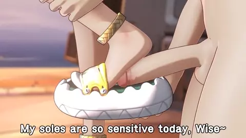 (DUBBED) Belle's Sandal Onahole