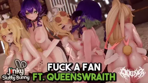 [JinkyVR] Slutty Bunny has SEX with an eager fan