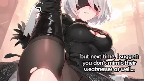 Becoming 2B's test subject | JOI | (Femdom, Hard CBT, Ballbusting Only)