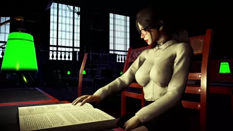 Masturbating in Library and Giving Head - (Music Animation) - Bibi Scott and Zelda