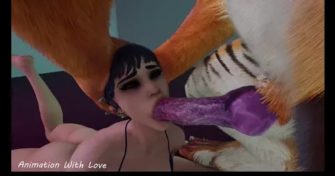 Busty Babe Fucked Hard by Wild Tiger