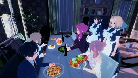 The Day Meido Mei & Meido Mai Went On Vacation To An Island And Found New Lovers