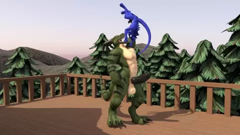 Oral vore by firondraak