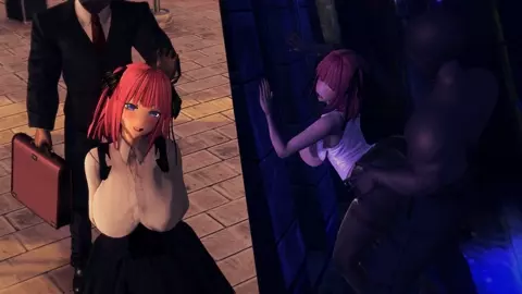 Nino from behind [Koi-AnimeX]