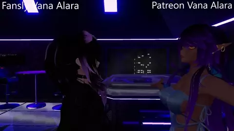 2 Futas from the bar take you home to use your throat