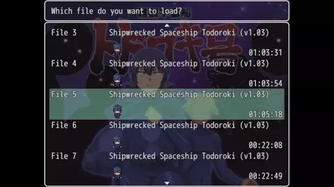 Shipwrecked Spaceship Todoroki - GAMEPLAY