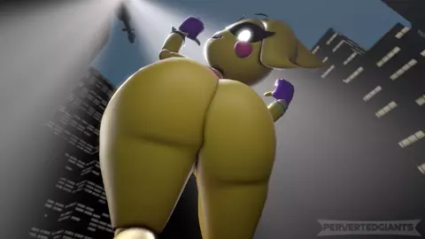 Giant Toy Chica Shake [PervertedGiants]