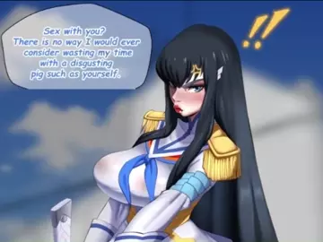 COMIC DUB-Satsuki Kiryuin Gets Put In Her Place