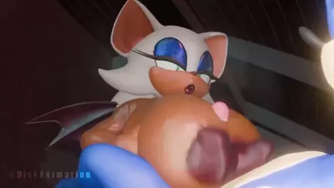 Rouge paizuri Sonic