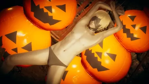 (NTR) Halloween night with Makima [Two Life Studio]