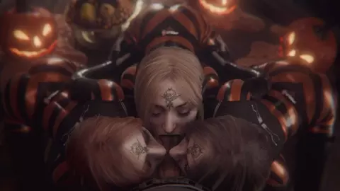 Dimitrescu Sisters [Gifdoozer][4K60FPS]