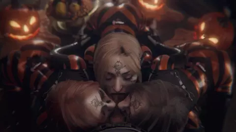 Dimitrescu Sisters [Flies][Gifdoozer][4K60FPS]