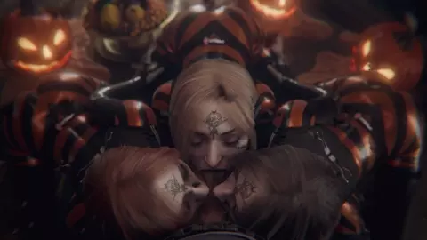 Dimitrescu Sisters [Flies][Gifdoozer][4K60FPS]