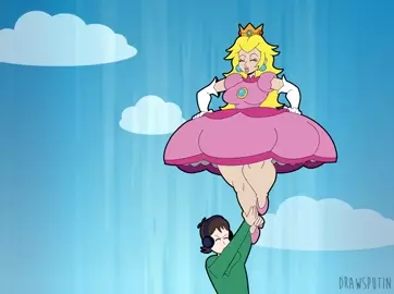 Peach Parachute [Drawsputin]