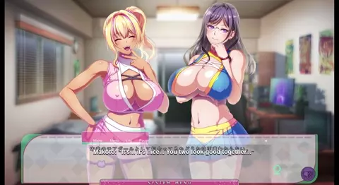 [Boku o Hottokenai Futari no Gyaru] - Hinare & Asuhi Scene 4 (ENG MTL)