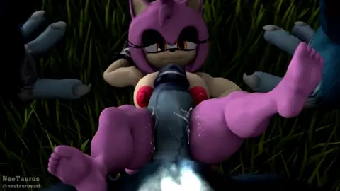 Werehog thighjob Goth Amy
