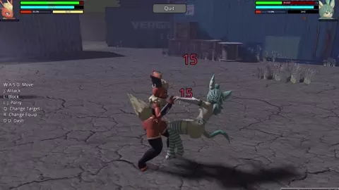 HR2 Furry: Flareon vs Leafeon