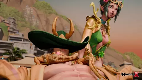 Mantis and Loki Dopplegang-bang