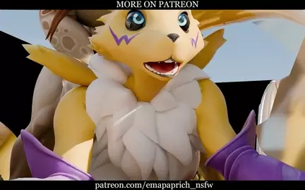 renamon gets inpregneted