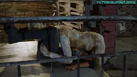 Jill Valentine Infected by the Palehead Zombie (2560x1440)