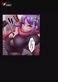 Captured Kunoichi Comic animation