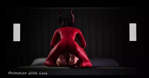 Succubus Seduces Catgirl - Part 1