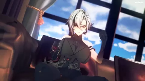 Clorinde x Futa Arlecchino sex video (Genshin impact)