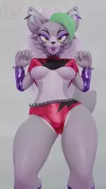 Roxy blender Animation (Clothed)