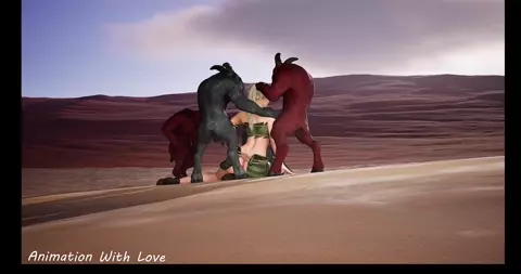 The captured busty elf was overwhelmed and indulged in all her holes nonstop.