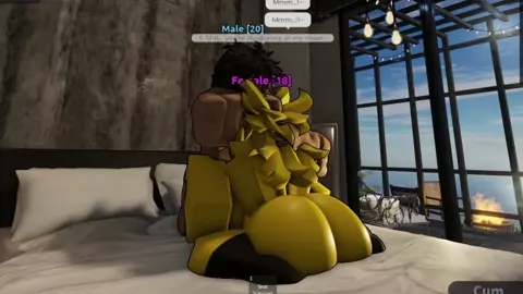 Fucking randoms girls in Roblox condos Ep 1: The Noobie Slut