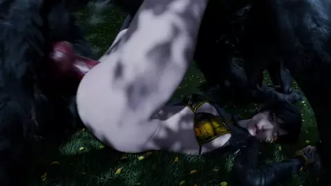 Lily & Werewolf [NO WM][Rekin3D][4K60FPS]